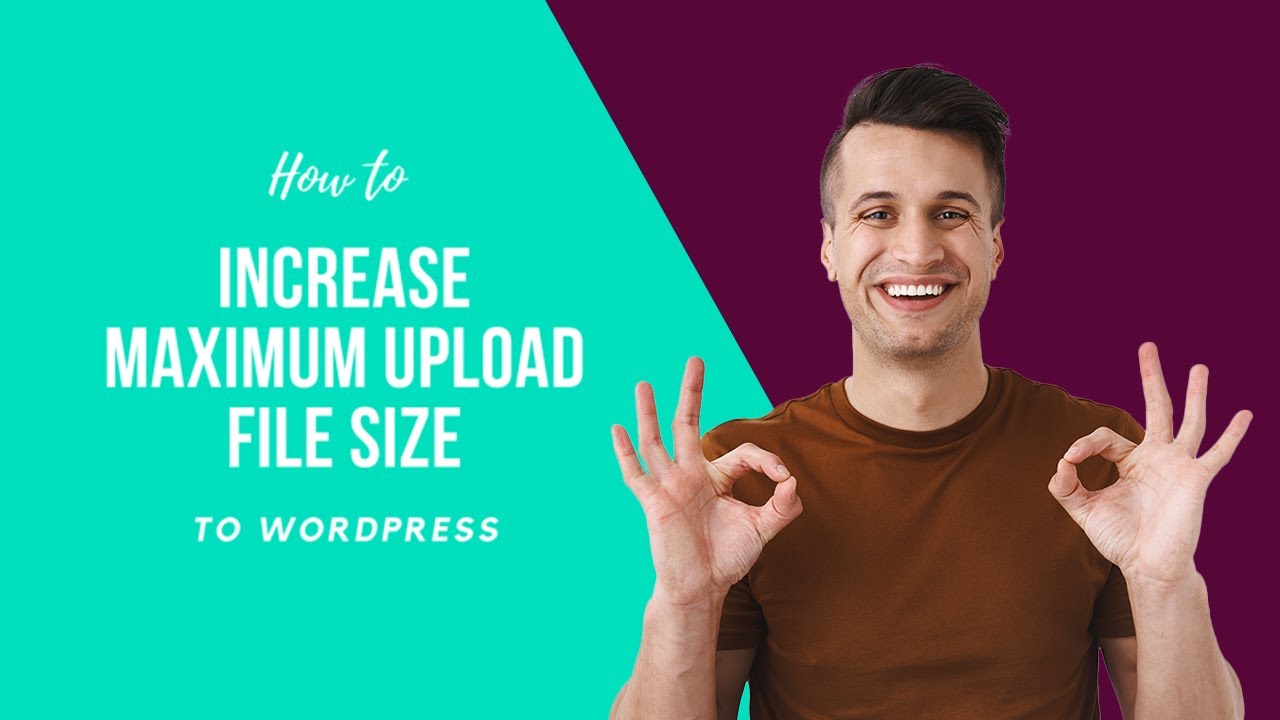 How to Increase Maximum Upload File Size in WordPress 2021 tutorial