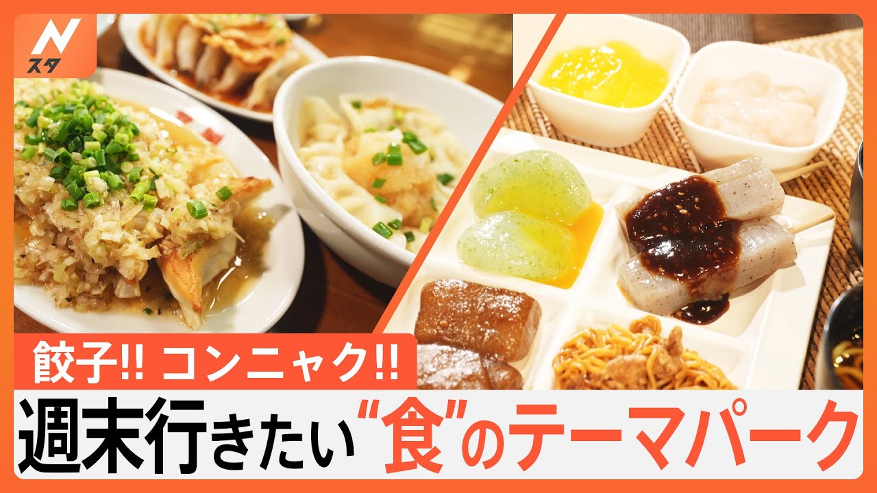 有名店の餃子食べ比べに無料のこんにゃくバイキング！お得に食べて遊べる&ldquo;食&rdquo;のテーマパーク｜TBS&nbsp;NEWS&nbsp;DIG