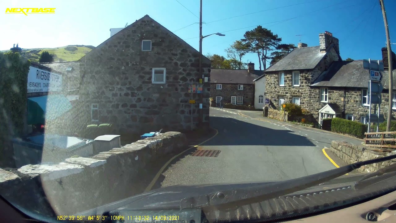 Dashcam Driving through LLWYNGWRIL North Wales