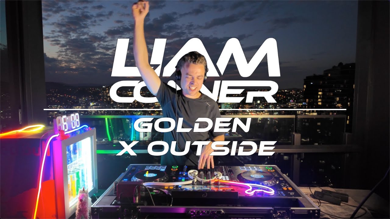 Golden X Outside (HUNTR/X X Calvin Harris) (Mashup) 4K
