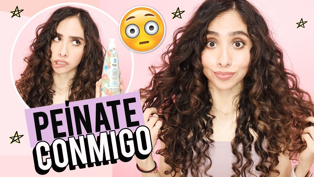 Peínate conmigo 💫 Probando FUNK Rizos Hidratados - Crema para Peinar Rizos