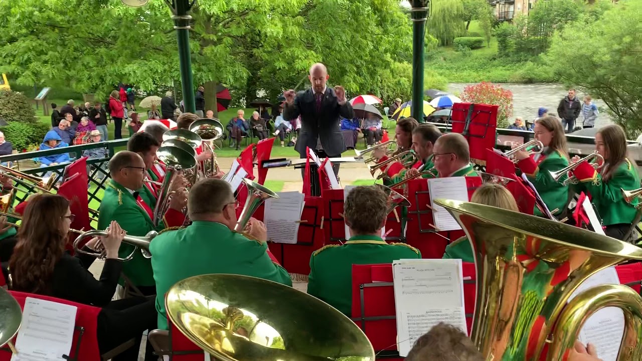 Hebden Bridge Brass Band Wetherby Bandstand 9th June 2019 - Ravenswood