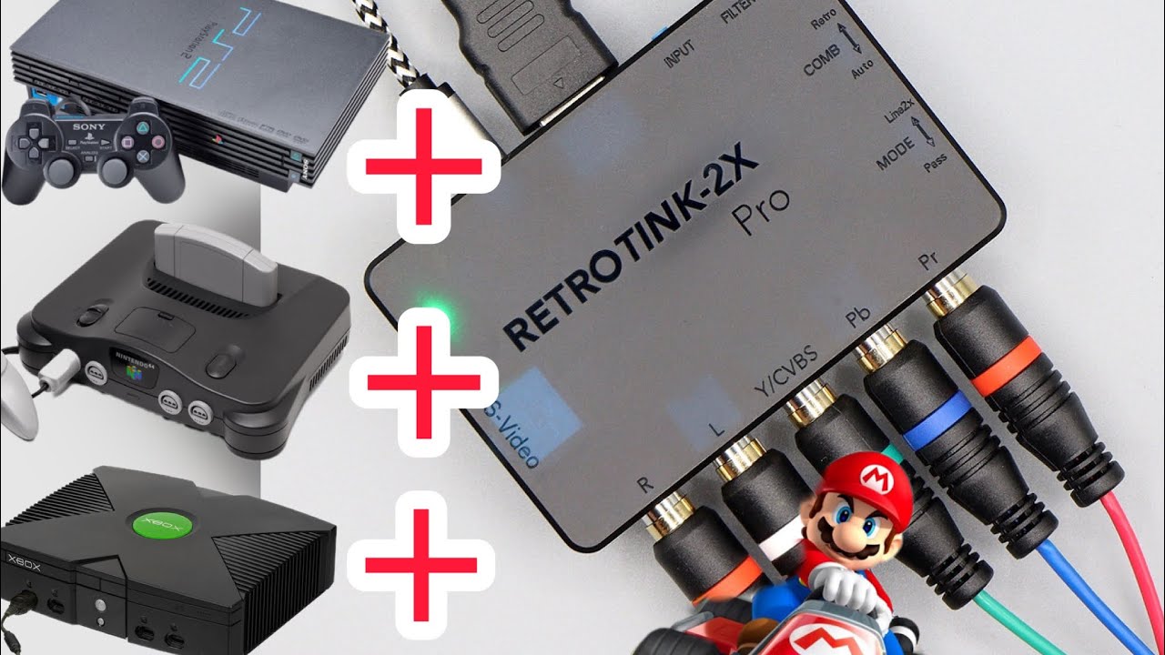 Обзор RetroTink 2X Pro. Для любителей ретро  консолей!!!