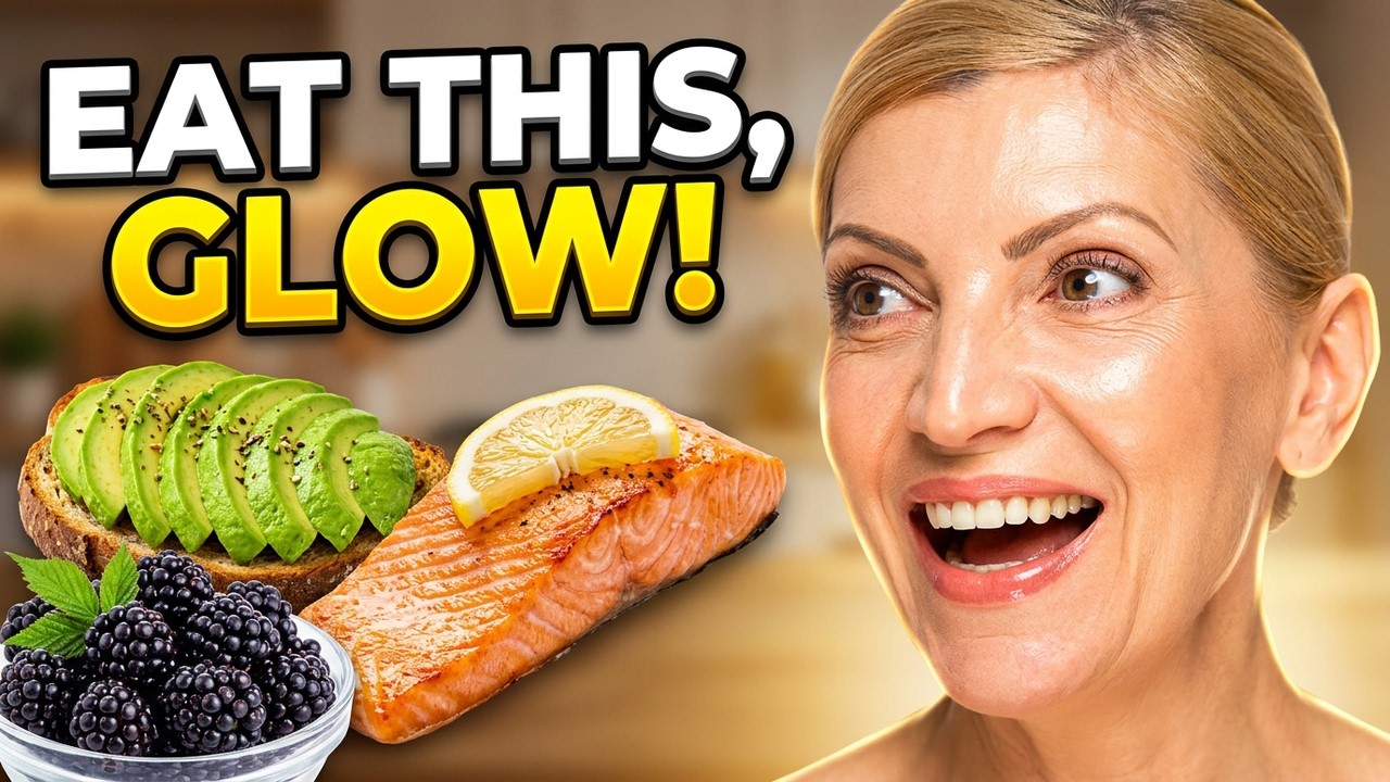 Women 40 plus the Best Foods for Glowing  clear Skin (clear skin)