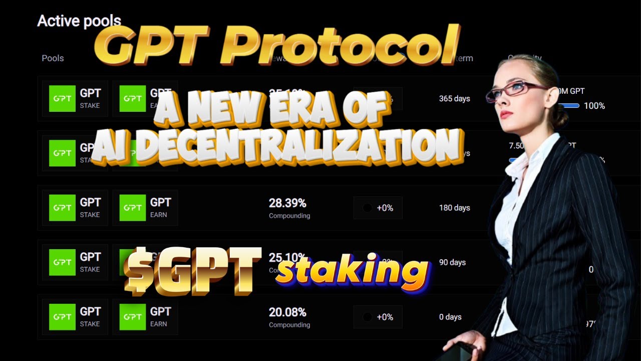 GPT Protocol: New Layer 2 for AI / How to make money on $GPT token?