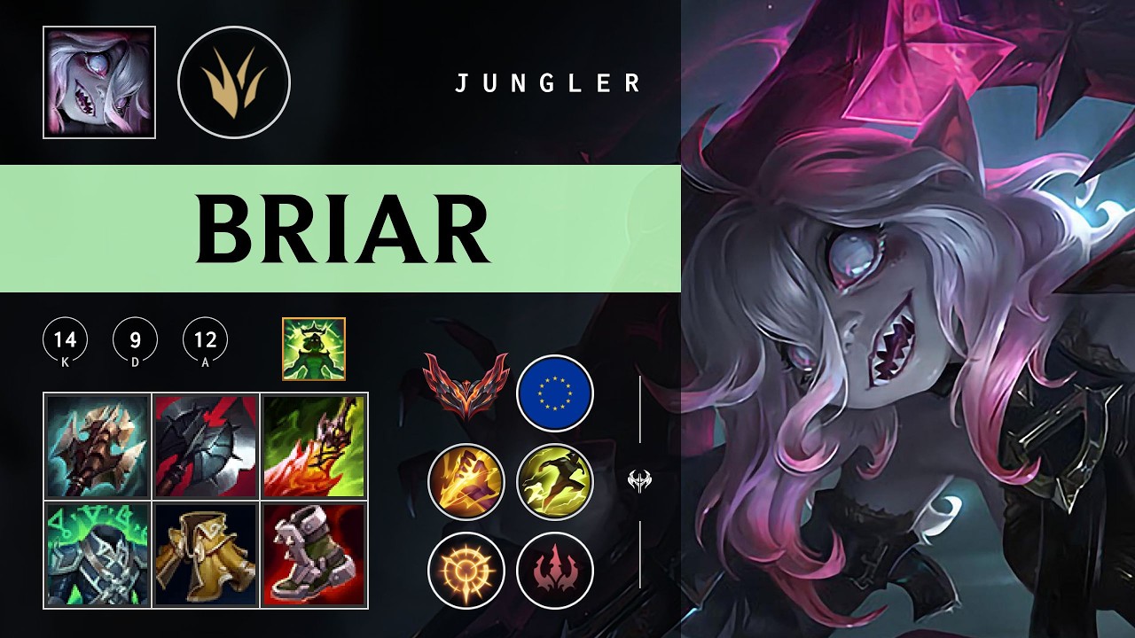 Briar Jungle vs Fizz - EUW Grandmaster Patch 26.04