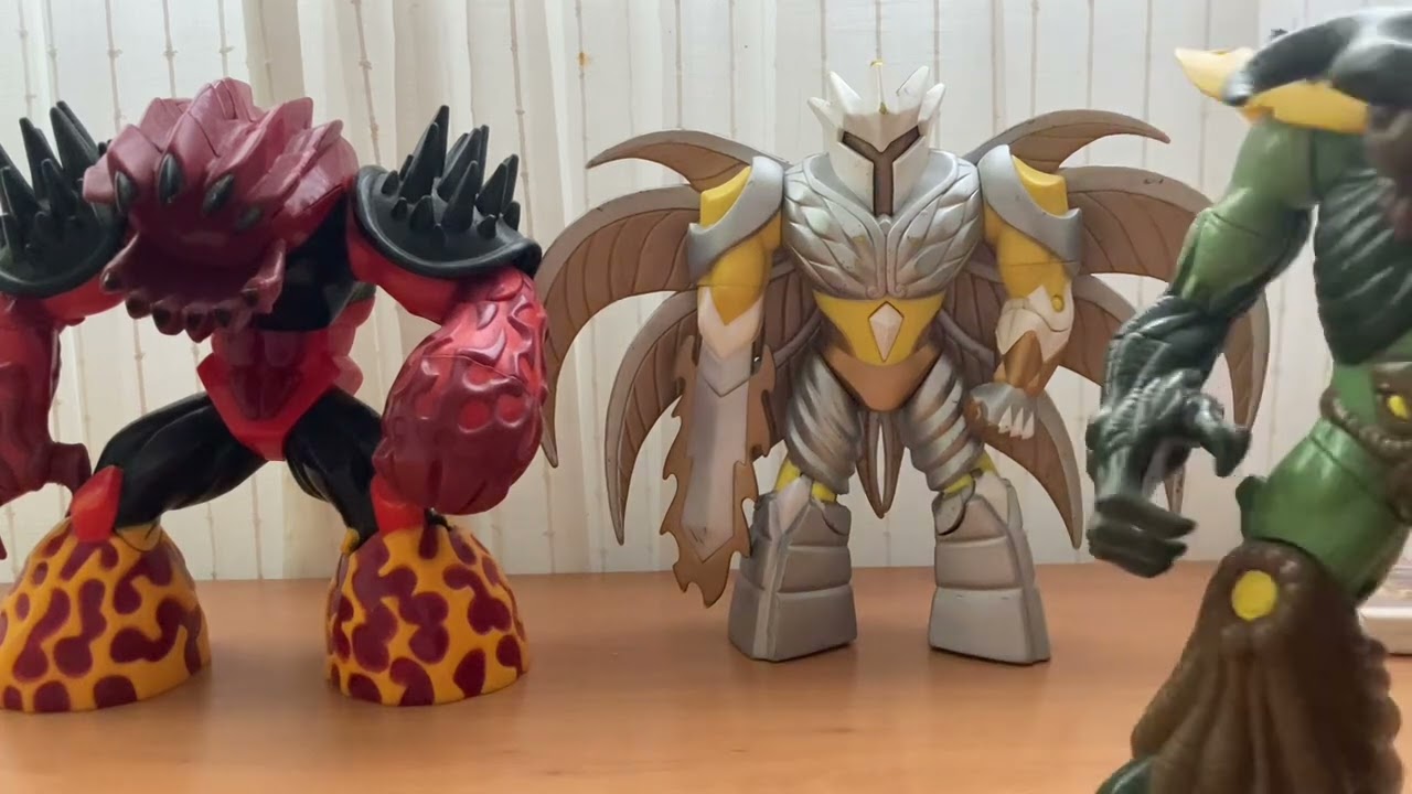 Los Colosos de Gormiti (Parte 2: Serie 3) - Granarbol, Armageddon y Luminor