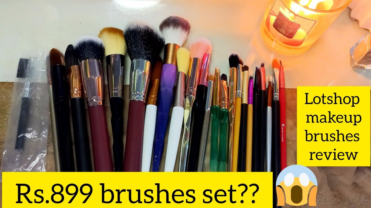 Best Affordable Makeup Brushes & Their Uses | Lotshop Makeup Brushes Review