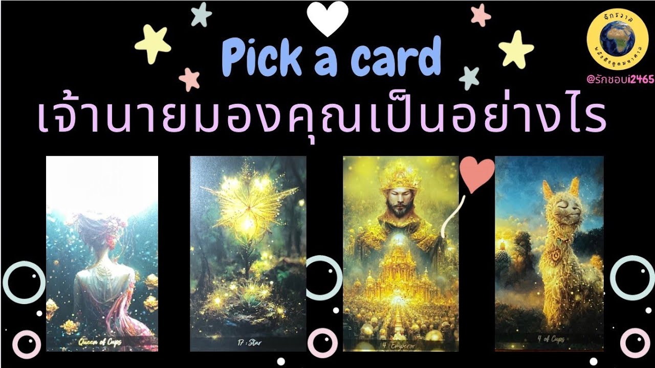 PICK A CARD เจ้านายมองคุณเป็นอย่างไร 👀👀 #pickacard #tarot #timeless #ไพ่ยิปซี #ไพ่ทาโรต์ #pickup