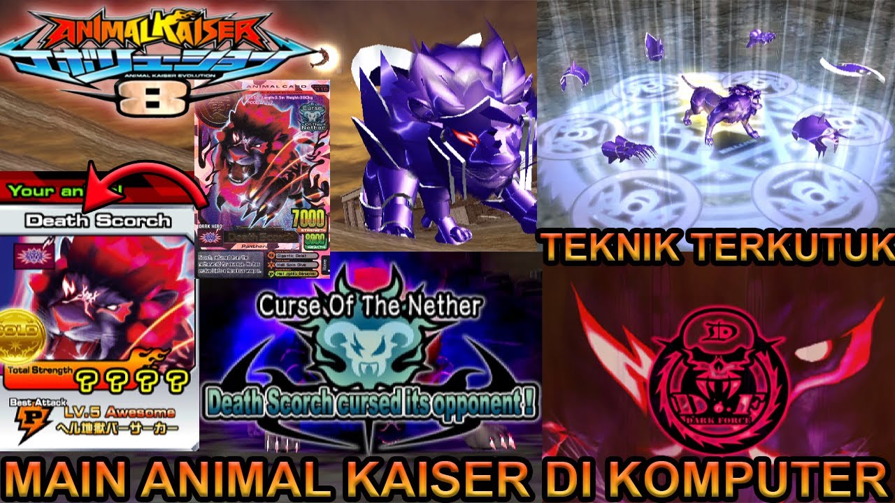 NYOBAIN SINGA KEMATIAN DEATH SCORCH ANIMAL KAISER DI KOMPUTER !!! - ANIMAL KAISER EVOLUTION PC