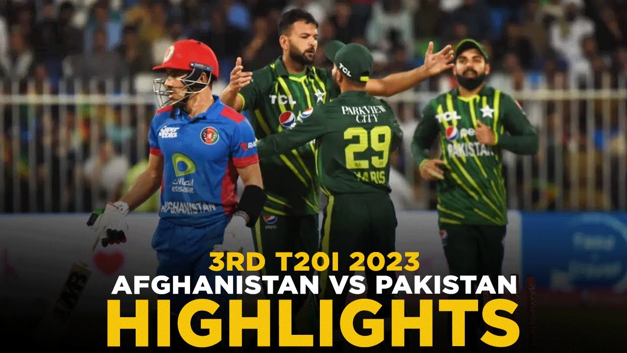 Highlights | Afghanistan vs Pakistan | 3rd T20I, 2023 | ACB | Sports Central by DRM