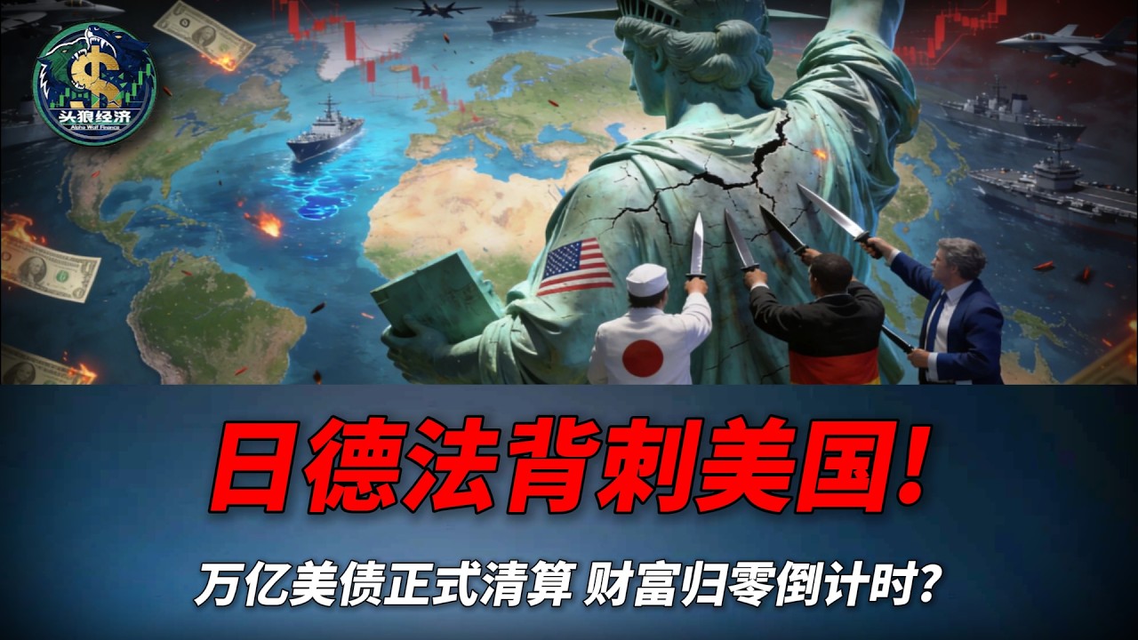 【真相】日德法联手“背刺”？美国银行正被全球挤兑！看懂这场实物财富大转移，是你下周开市前唯一的保命符？
