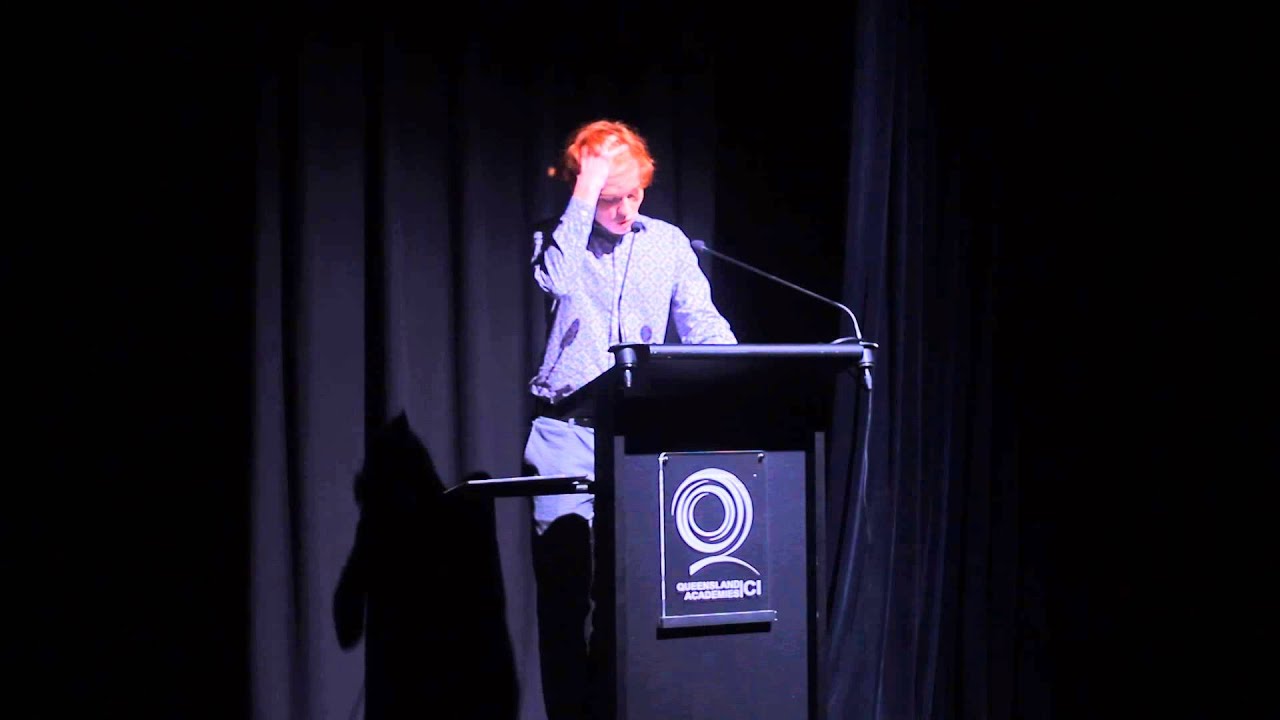 2015 QACI DUX Conor Leach address to assembly