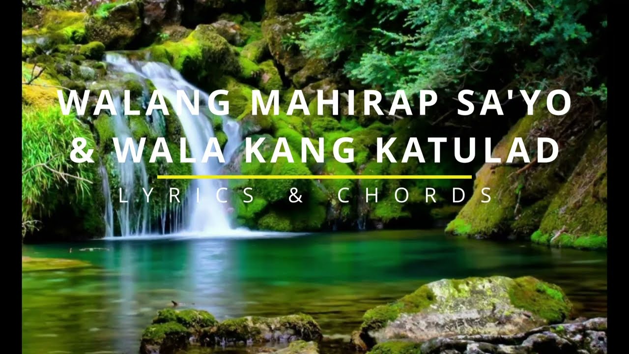 WALANG MAHIRAP SA'YO & WALA KANG KATULAD Lyrics & Chords - Spring Worship