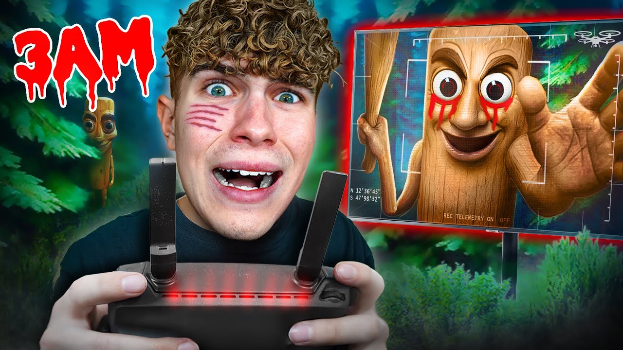 ДРОН ЗАСНЯЛ TUNG TUNG TUNG SAHUR В 3 ЧАСА НОЧИ!!