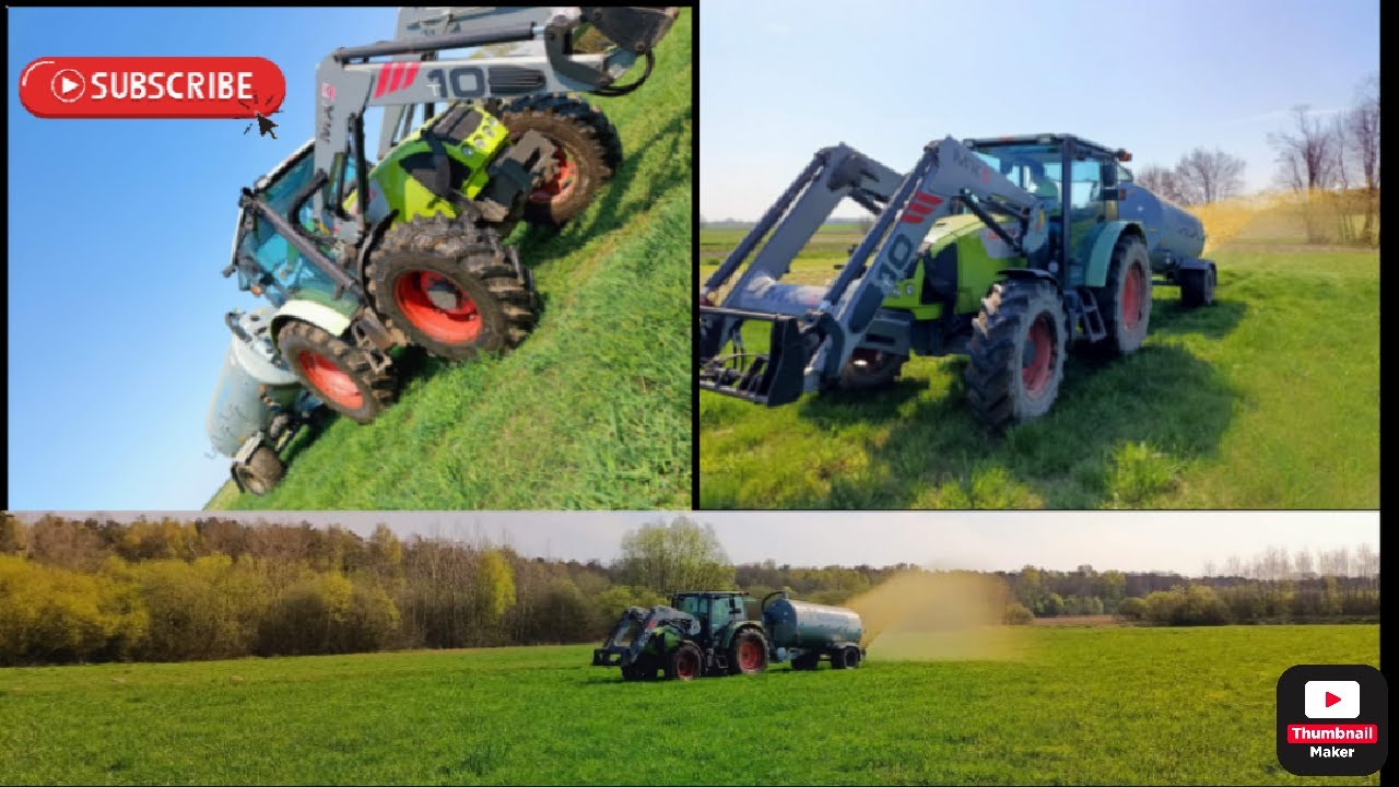 CLAAS CELTIS 446 RX & MEPROZET 🚜 WOZIMY GNOJOWICĘ PO ŁĄKACH 💧💧💧 WIOSNA 2022