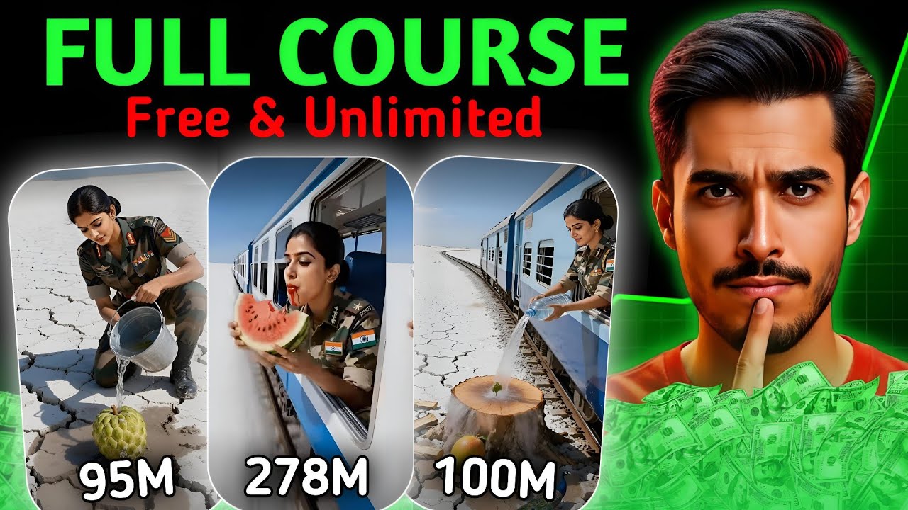 How I Create VIRAL AI Shorts Video FREE Like moon hindi animation। A to Z full Tutorial