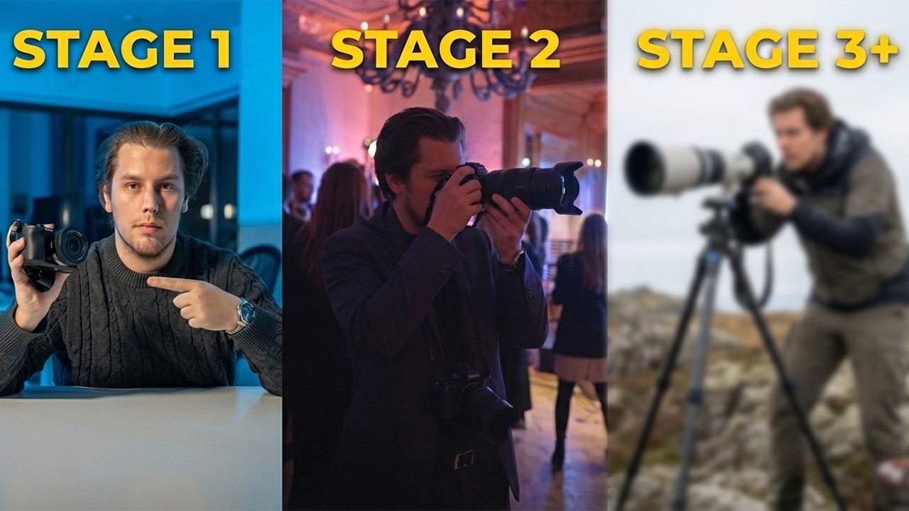 The 3 Stages of Photography (And Why Most Never Go Pro)