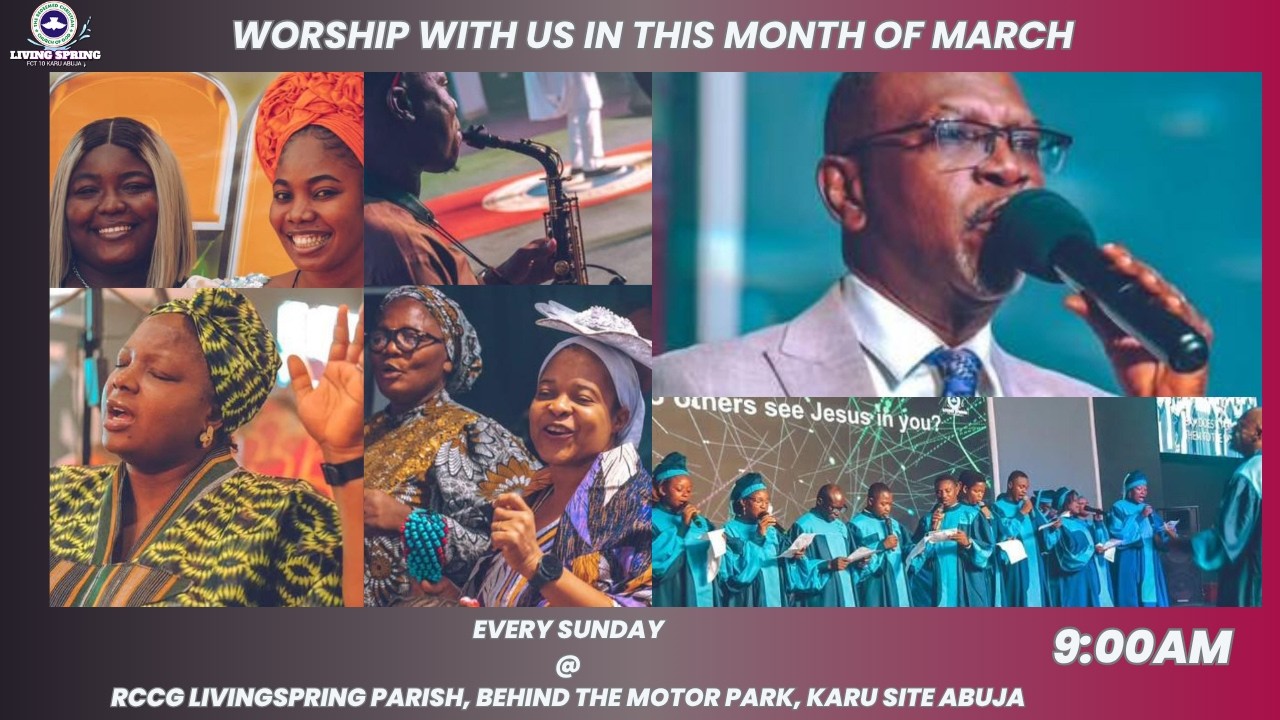 MARCH 8TH, 2026 | SUNDAY SERVICE | RCCG LIVING SPRING PARISH KARU