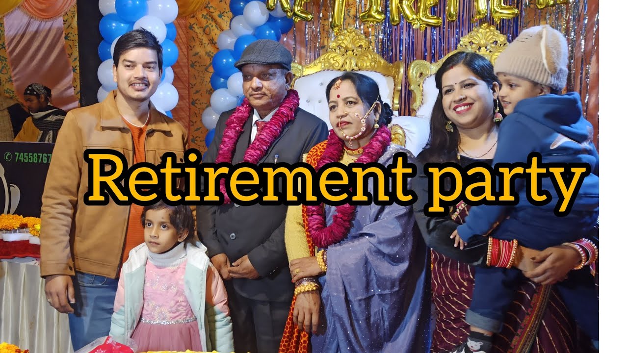  रिटायरमेंट पार्टी बहुत धूम धाम से मनाई #partyvibes #party #familytogetherness #enjoy#uttarakhand 