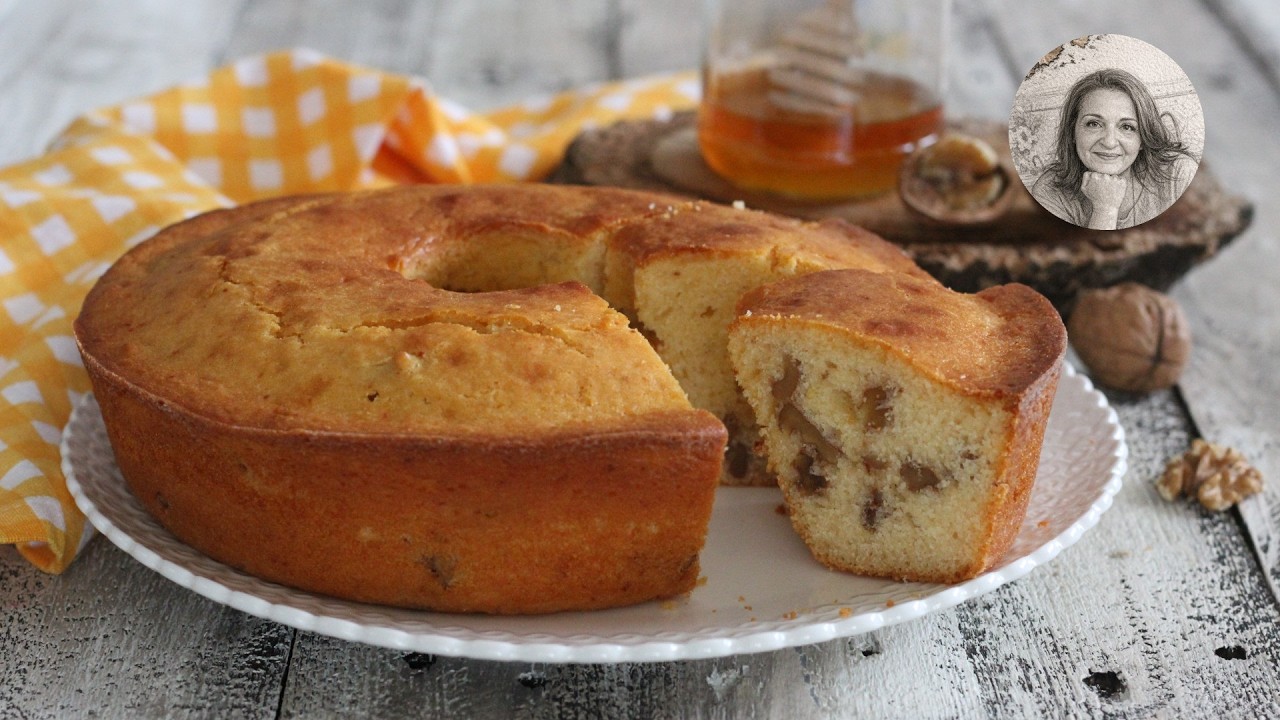 Ciambellone al miele e noci