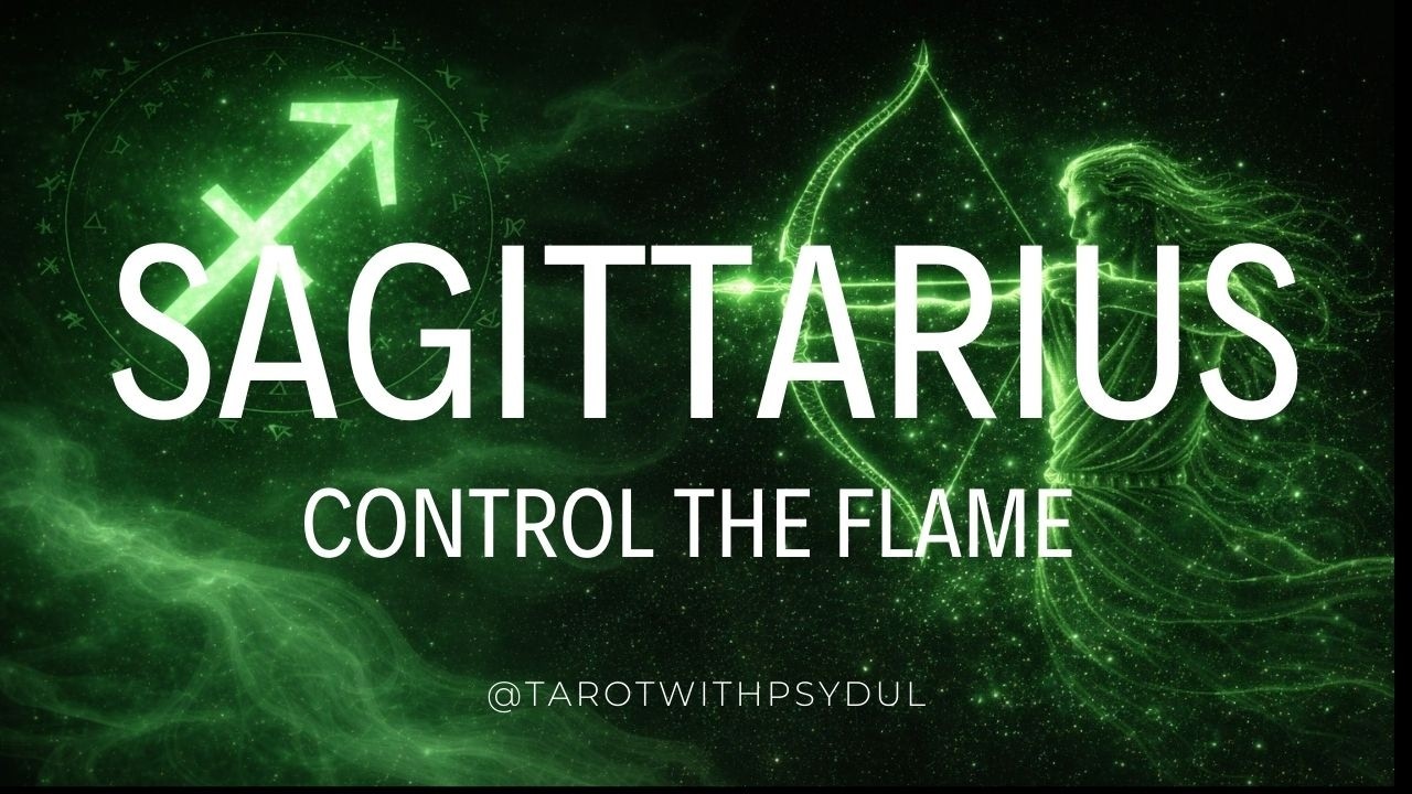 Your Fire Is Power But It Needs Direction | Sagittarius Tarot Reading ♐