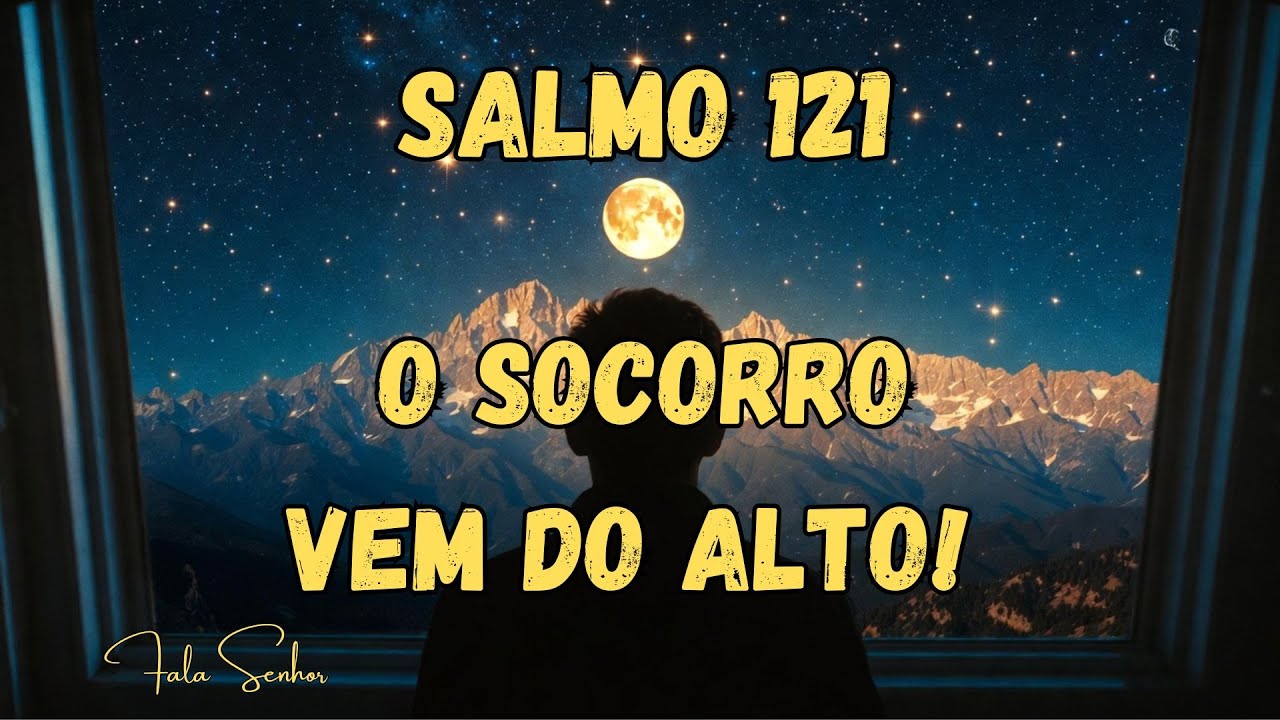 O SOCORRO VEM DO ALTO: A oração que vai acalmar seu coração hoje.