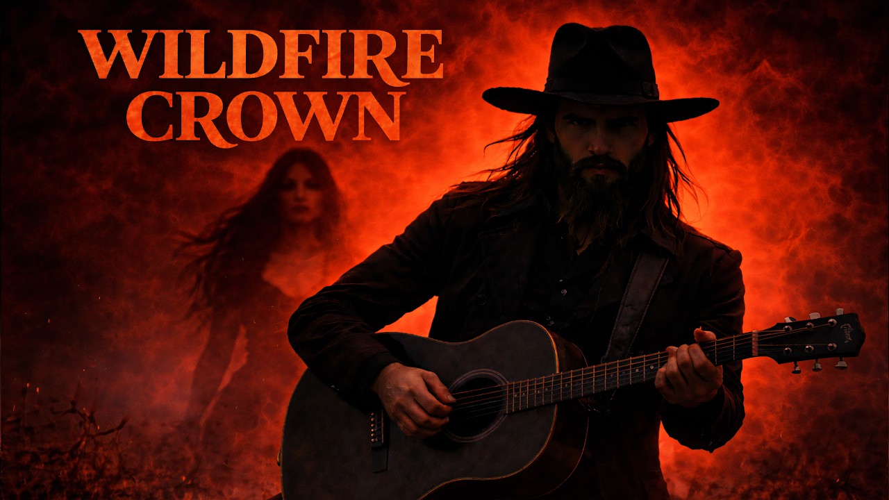 WILDFIRE CROWN 👑🔥 Dark Country Female Outlaw Anthem | Cinematic Gothic Western Music