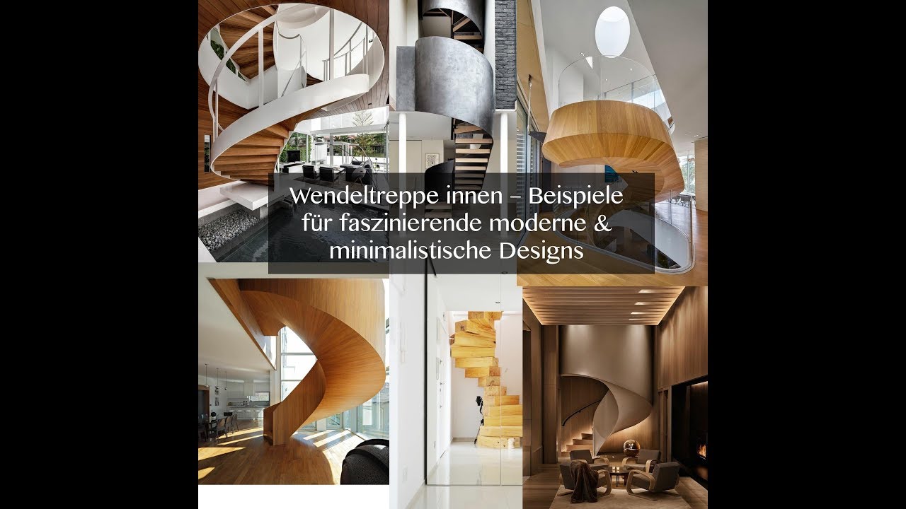 Wendeltreppe innen &ndash; Beispiele f&uuml;r faszinierende moderne & minimalistische Designs