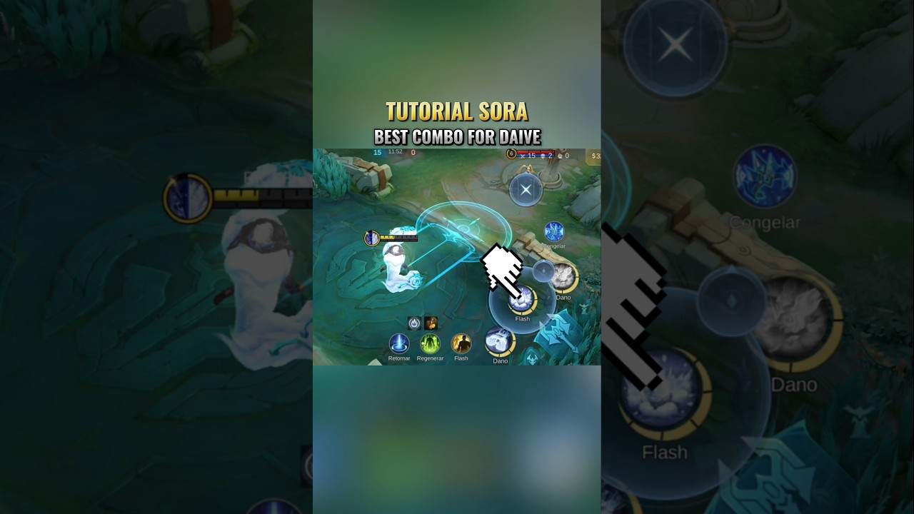 Tutorial Sora Mobile Legends | Best Combo For Daive 