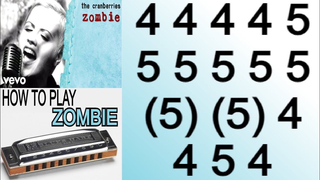 ZOMBIE HARMONICA ( C DIATONIC ), ARMÓNICA DIATÓNICA C, GAITA DE BOCA, BLUES HARP C, MUNDHARMONIKA C