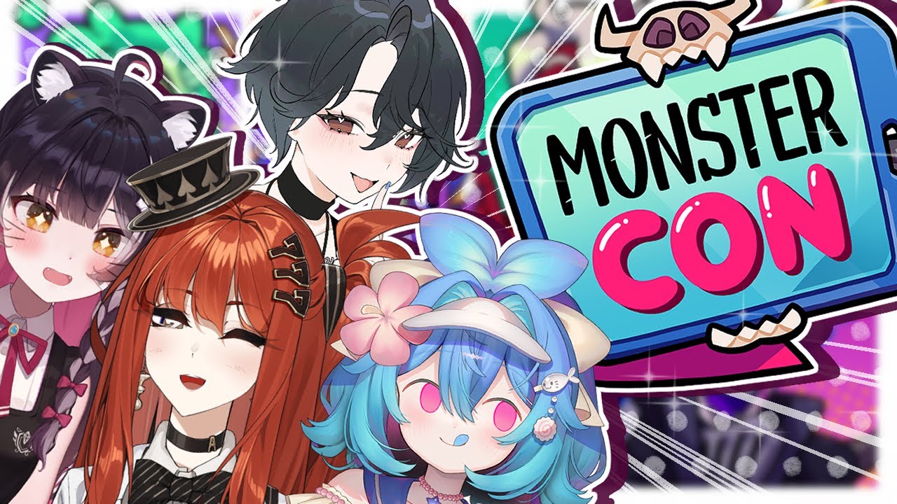 IT'S MONSTER CON SEASON!!! w/ @RakiKazuki @lazufish and @divi_dee