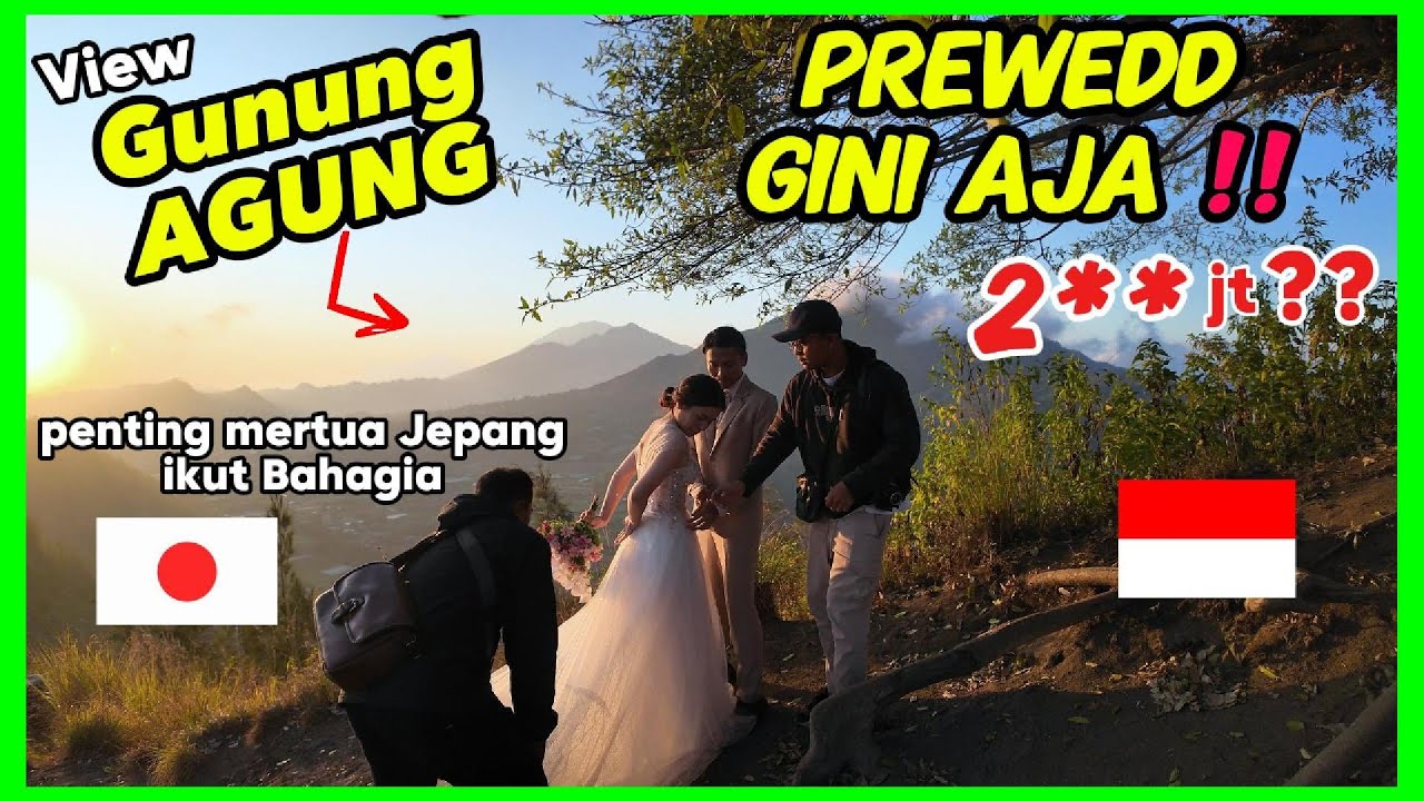 KETIKA MERTUA JEPANG IKUT PREWEDD KU SAMA ISTRI‼️