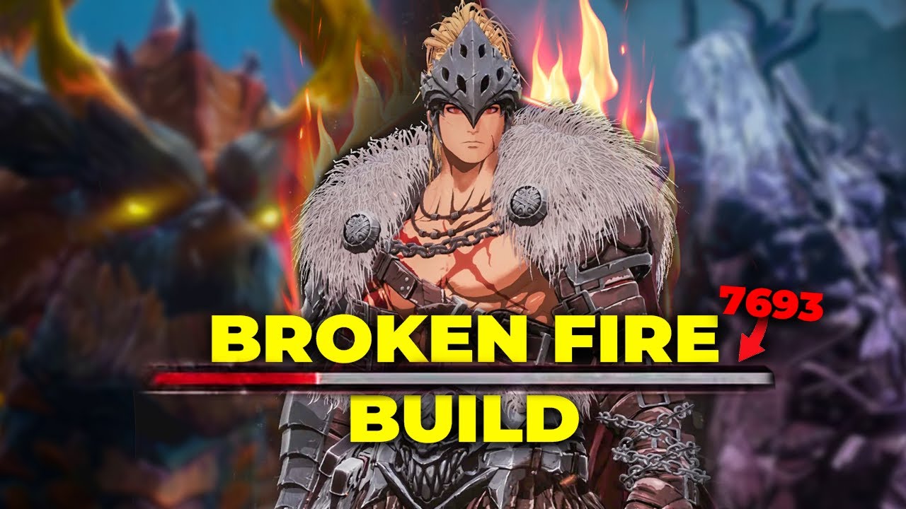 Эта огненная сборка уничтожает боссов в First Berserker: Kazhan