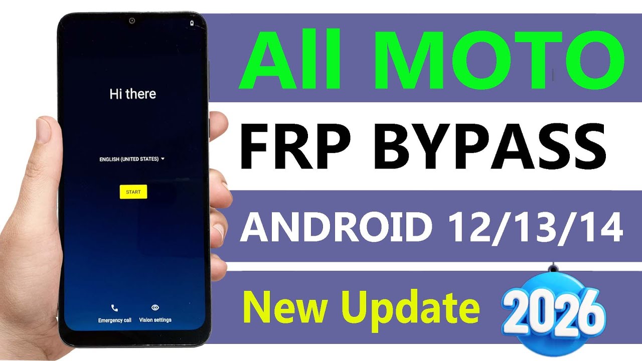 All Moto / Motorola FRP Bypass Without PC | Android 12/13/14 | 100% Working | 2026
