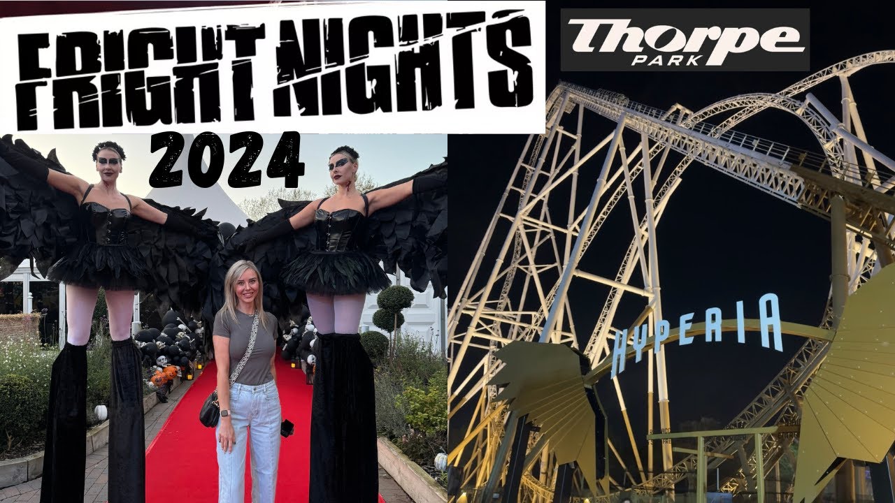 Fright Nights 2024 Vlog | Thorpe Park | Inside Scare Maze POV