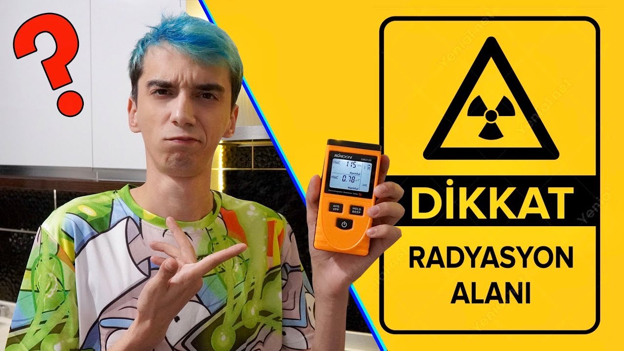 Evdeki Eşyalar Ne Kadar Radyasyon Yayıyor? (Ev Vlogu)