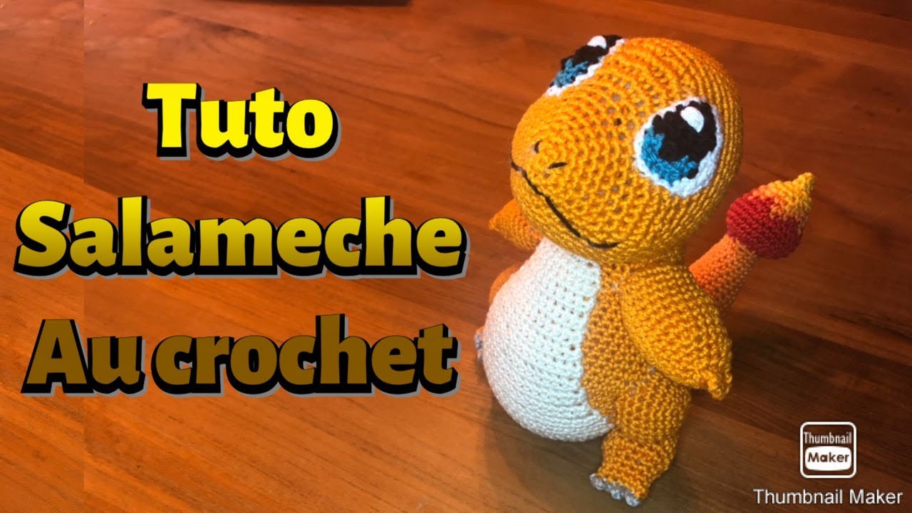 Tuto salameche au crochet