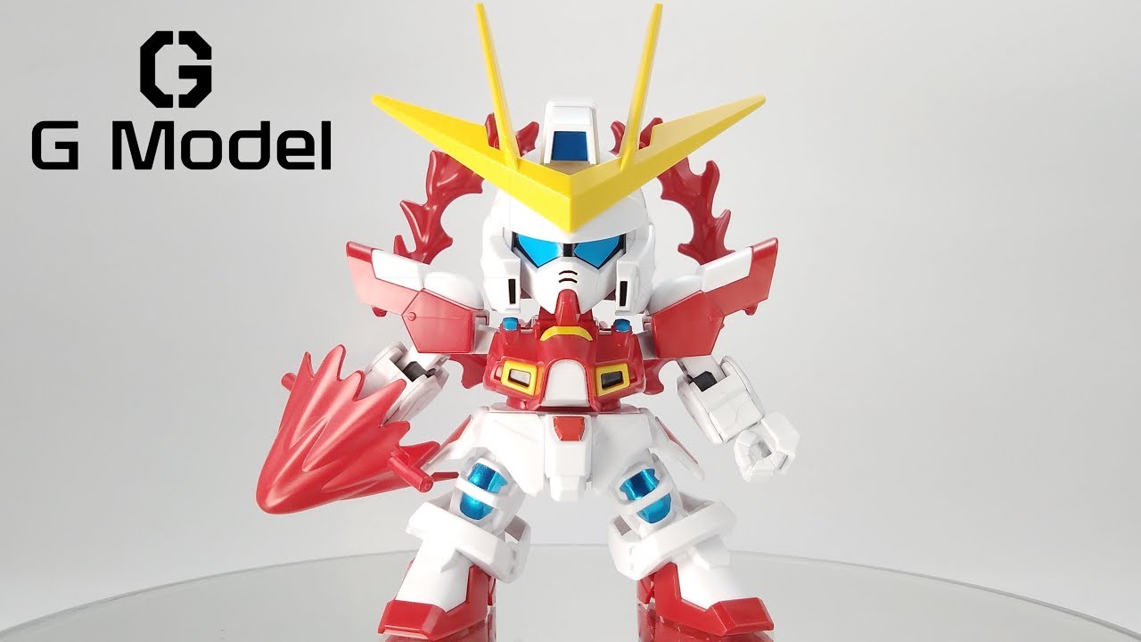 SD Gundam Build Fighters Try BB Senshi No.396 - Build Burning Gundam