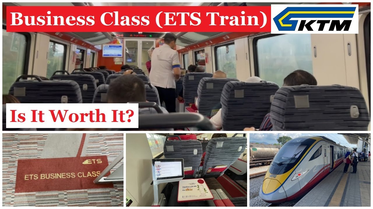 ETS Train Platinum Business Class - KL Sentral to Ipoh - Ruby Lounge, Food, Facilities, Seating #125