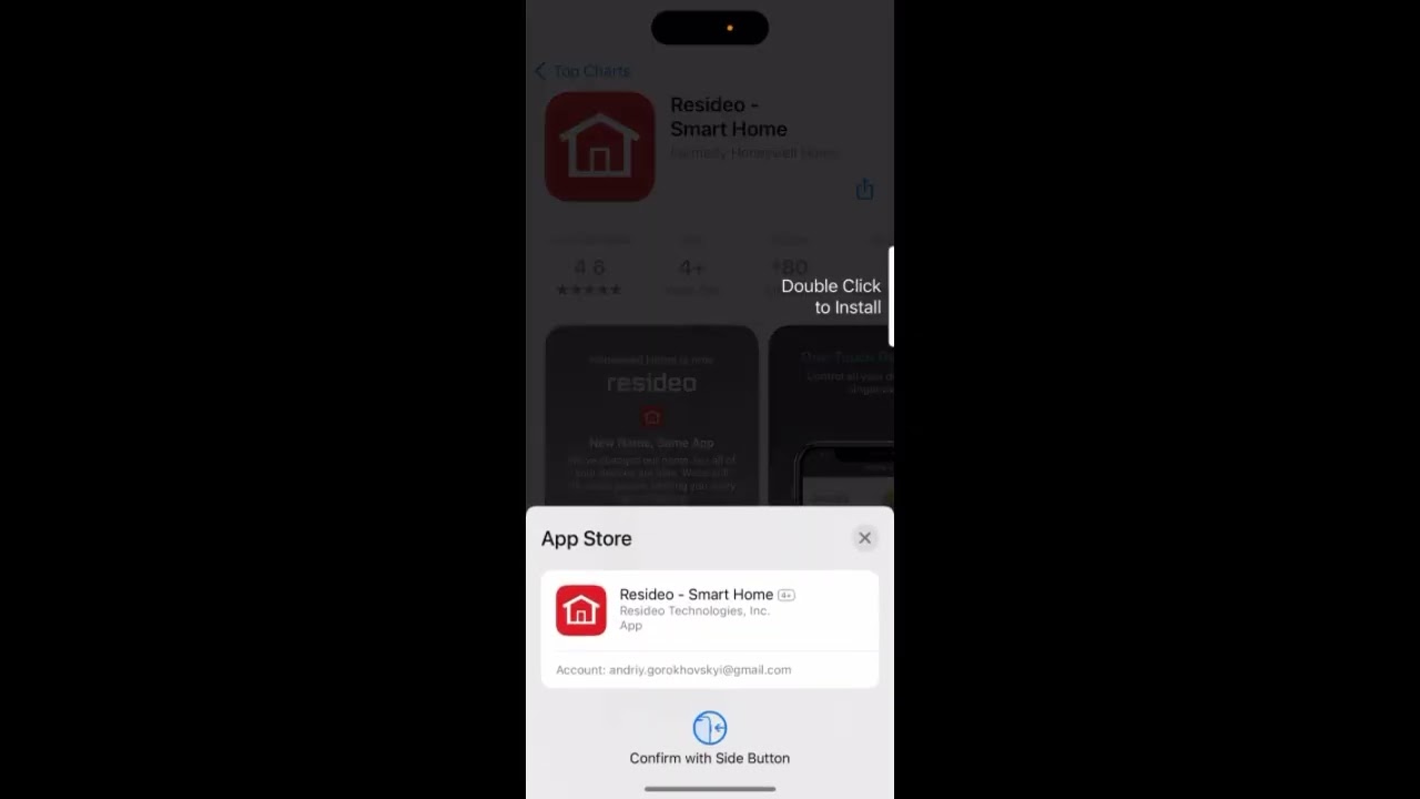 Resideo app - smart home