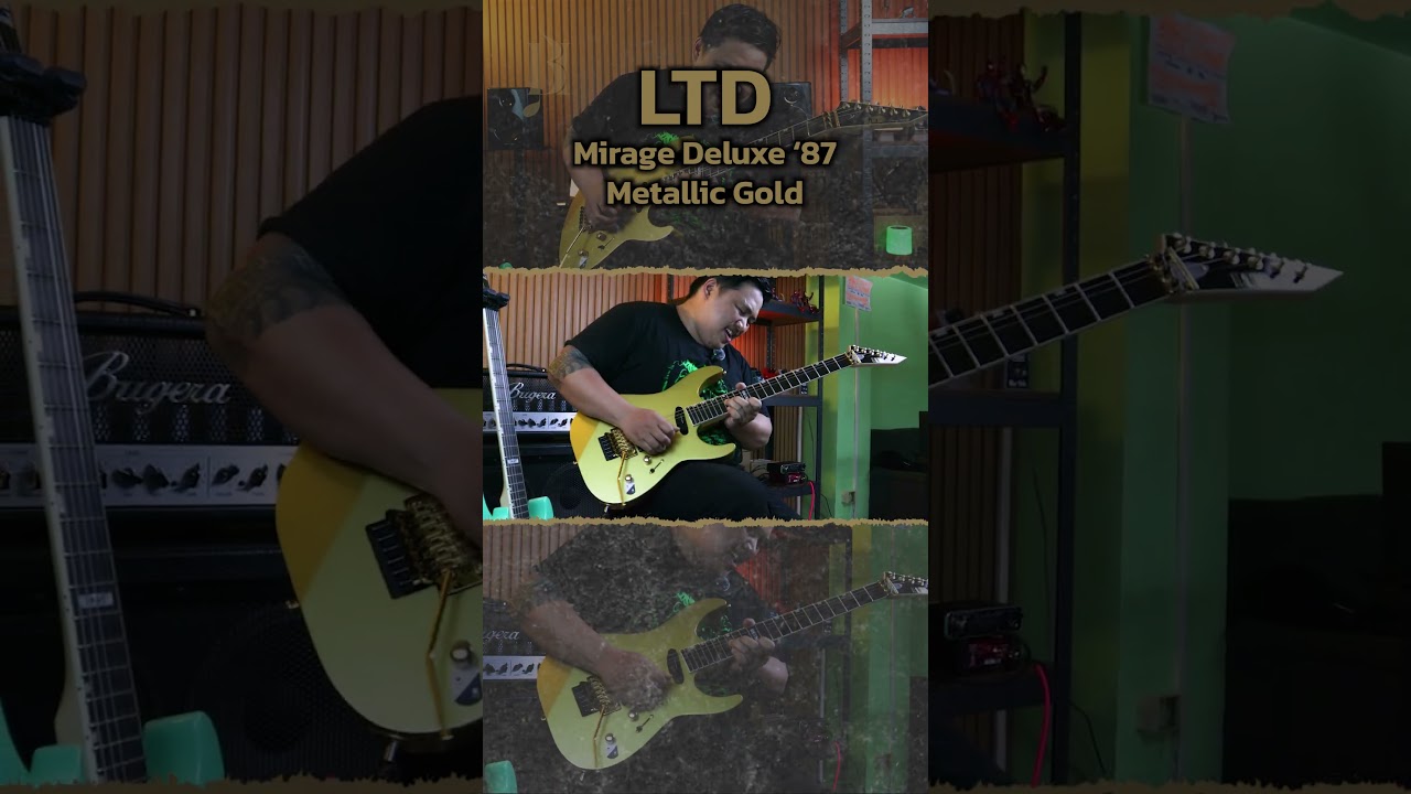 โดนใจสายปั่น กีตาร์ที่ออกแบบมาสำหรับสายยุค 80s! | LTD Mirage Deluxe '87