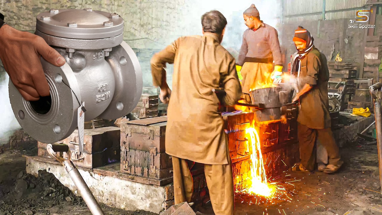 Exhaustive Process of Gate Valves Manufacturing | Comprehensive Check Valve&nbsp;Making Factory Tour