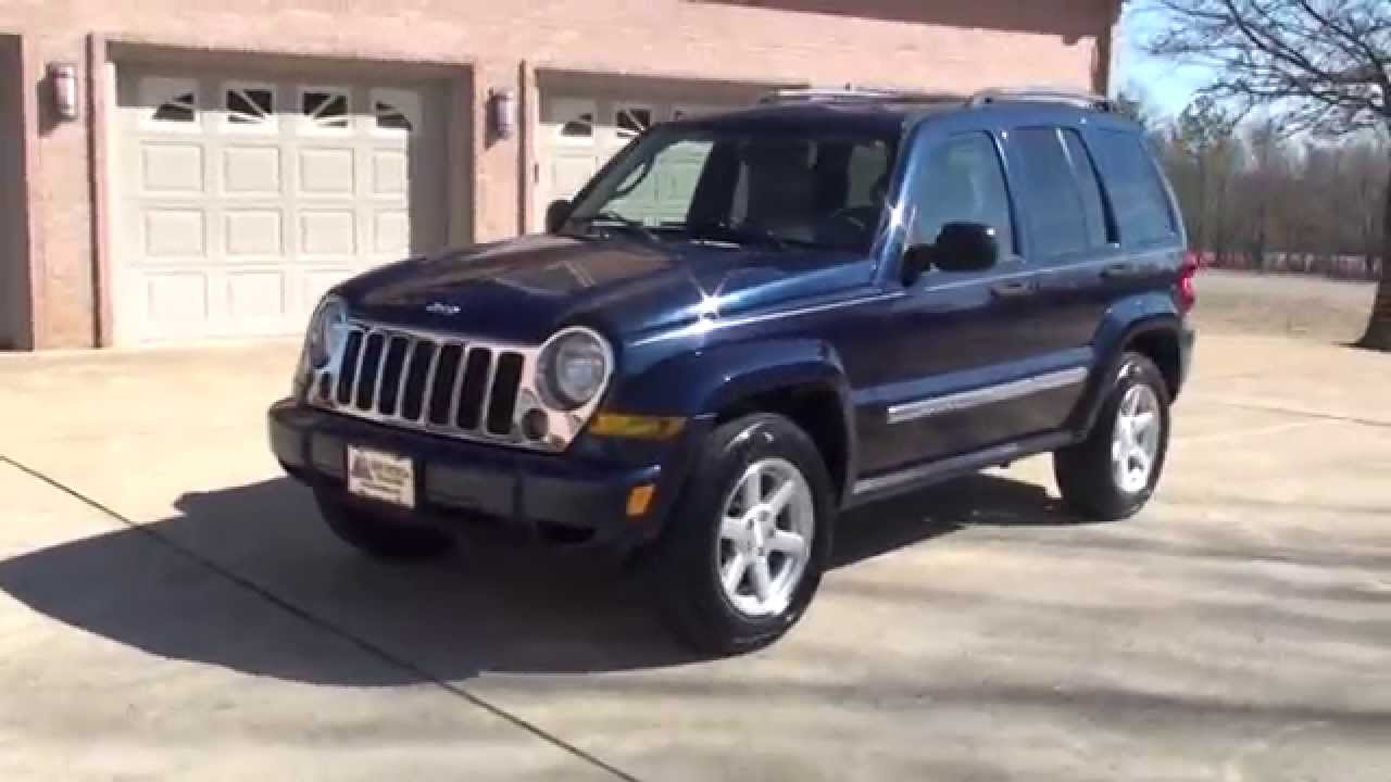 HD VIDEO 2006 JEEP LIBERTY LIMITED 4X4 USED FOR SALE SEE WWW.SUNSETMOTORS.COM