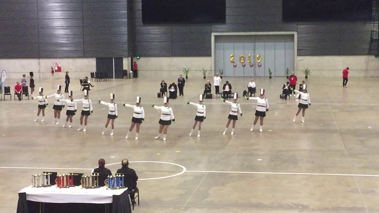 Burlington Under16 Marching Team - 2019 Display