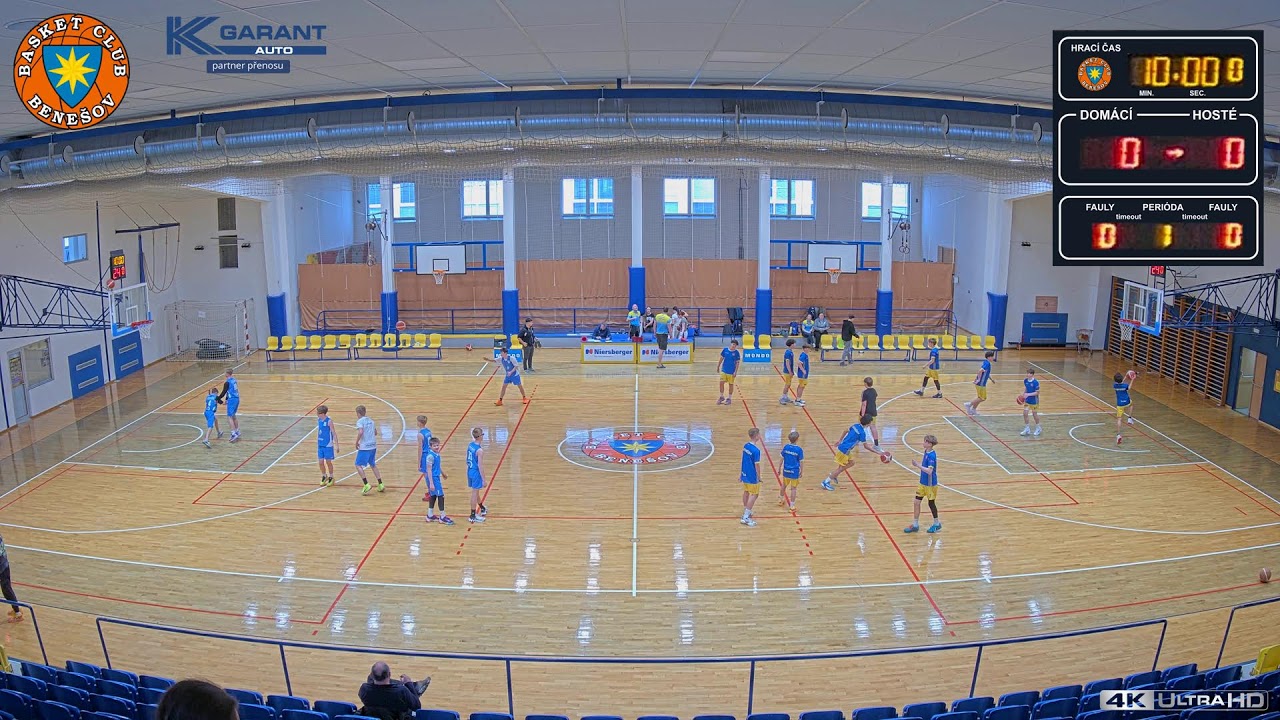 BC Benešov - DBAK Plzeň, extraliga U14G, 15.3.2026 9:00