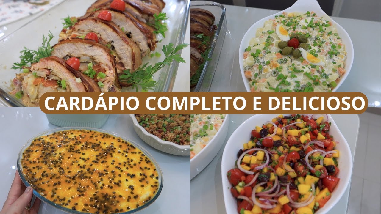 SUGESTÃO DE CARDÁPIO PARA FESTAS DE FINAL DE ANO | LETÍCIA VELOSO