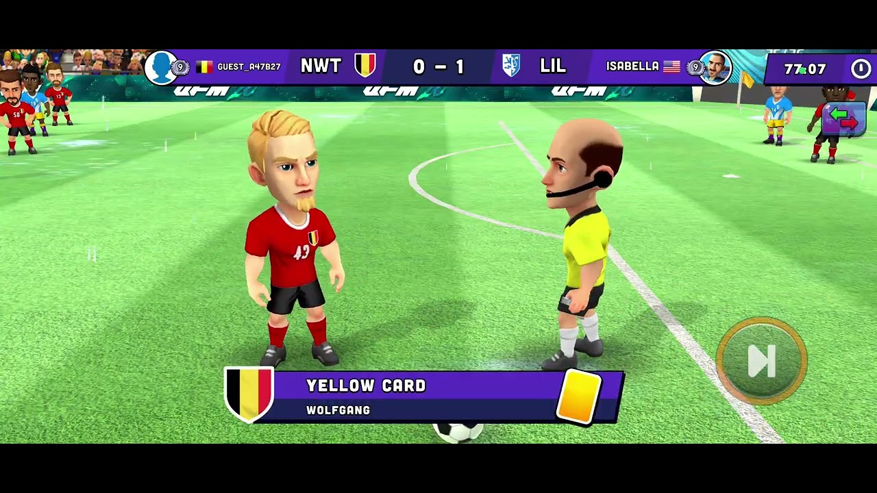 Ik speel mini football