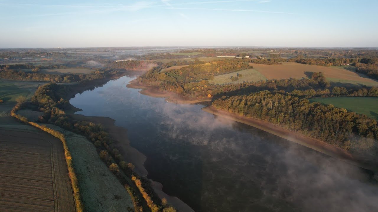 Lac de la vouraie, bournezeau, chantenay, dji air 2s