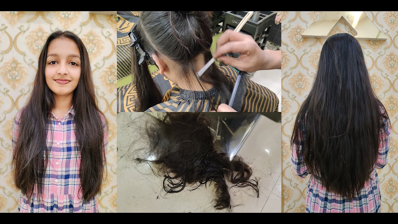 Long & Beautiful Healthy Hair Chopped Off For New Look | Pineapple Salon | Summer Haircut 2023
